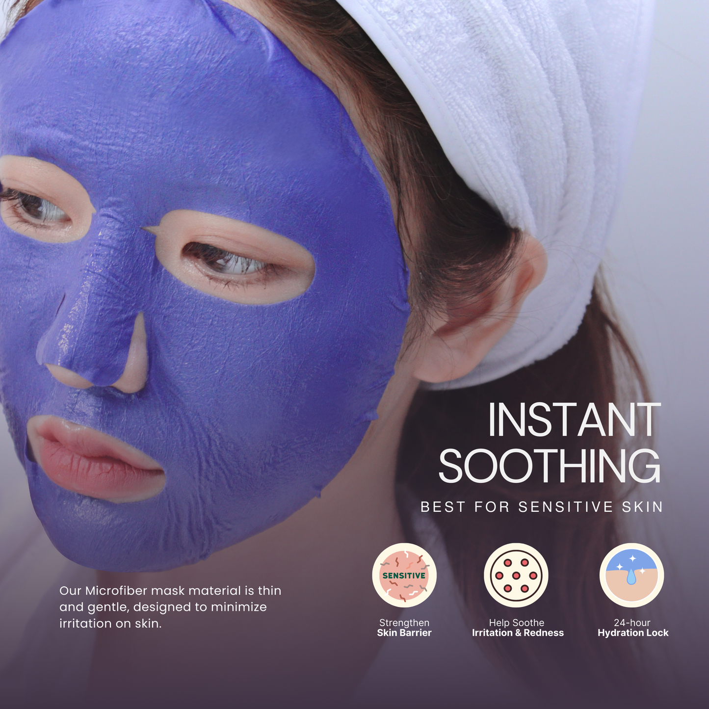 AZULENE Microfiber Mask - Be Balance Malaysia