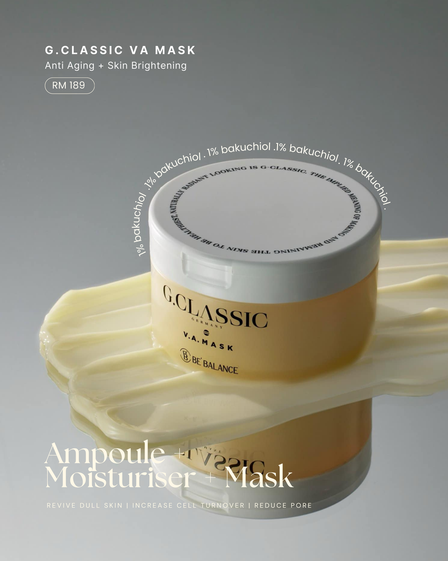 V.A Classic Bakuchiol Mask - Be Balance Malaysia
