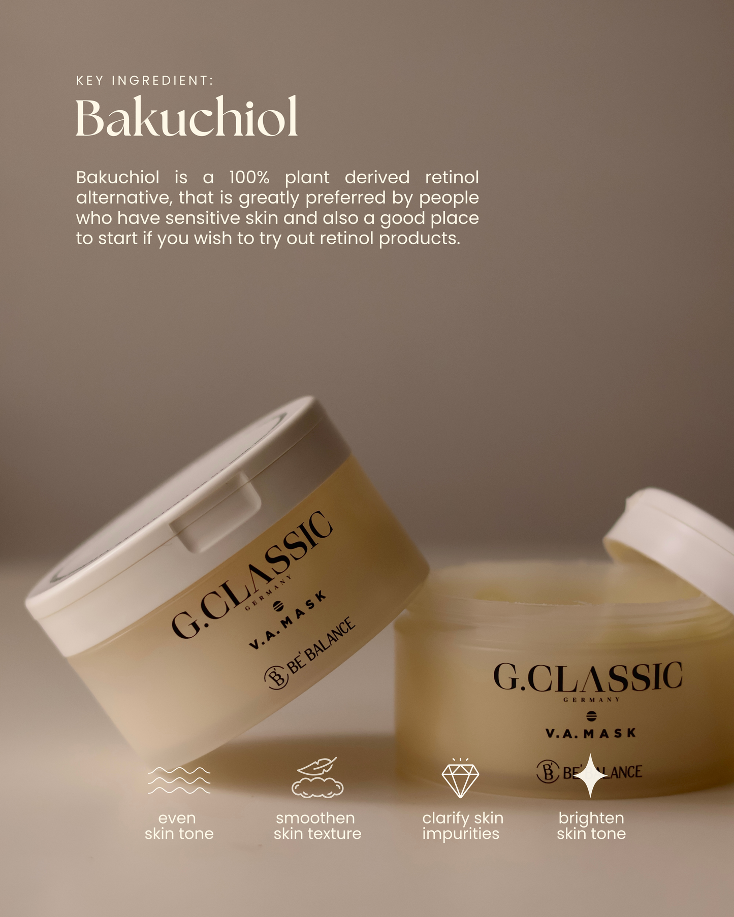 V.A Classic Bakuchiol Mask - Be Balance Malaysia