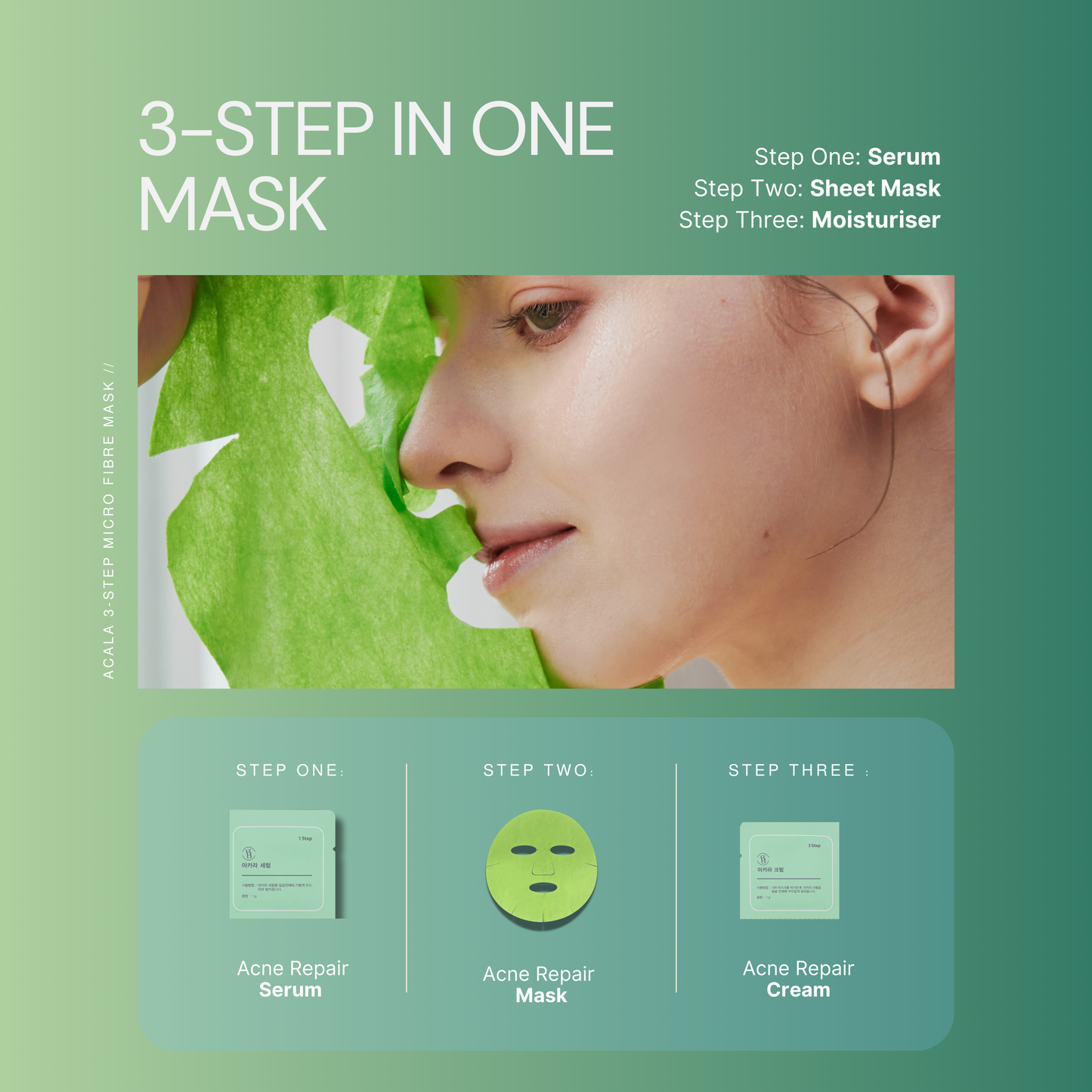 ACALA Microfiber Sheet Mask - Be Balance Malaysia
