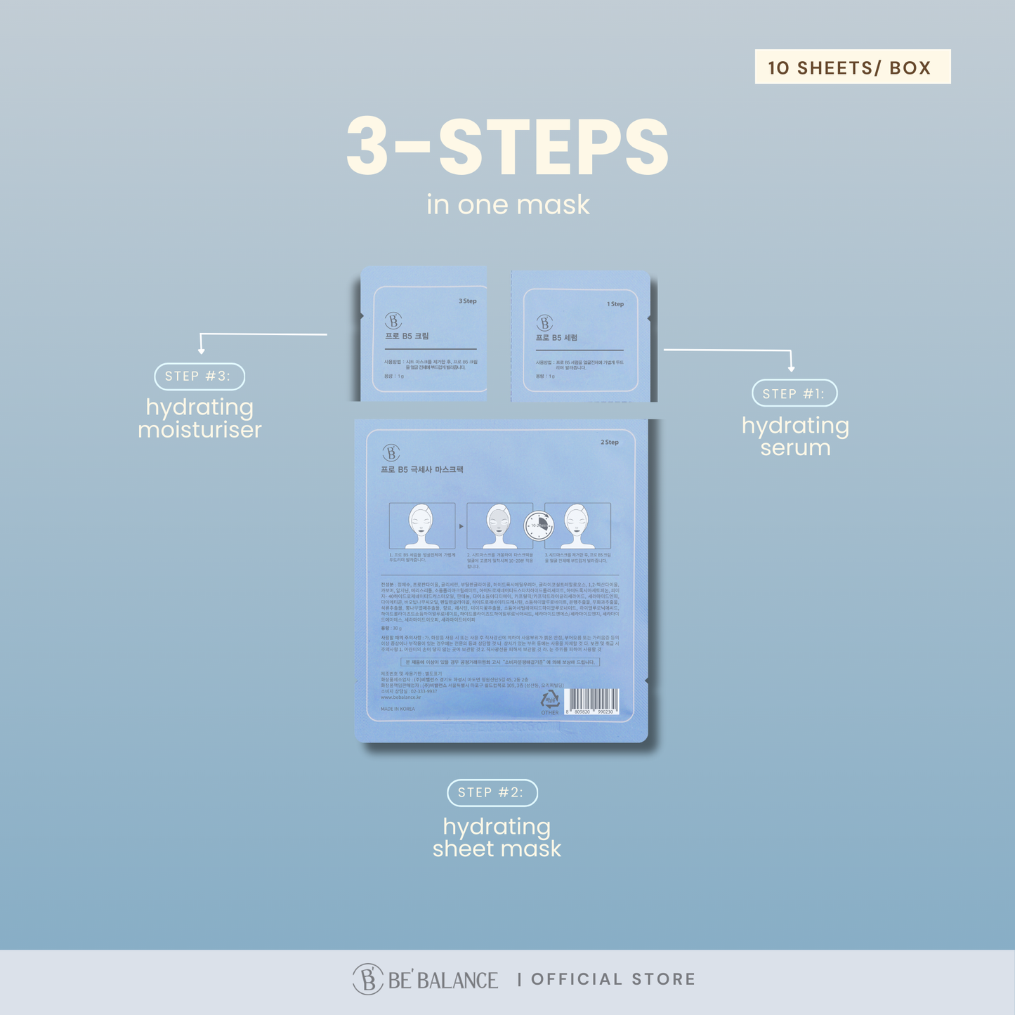 Bundle of 2 (Sheet Mask + Aura Collagen Mask) - Be Balance Malaysia