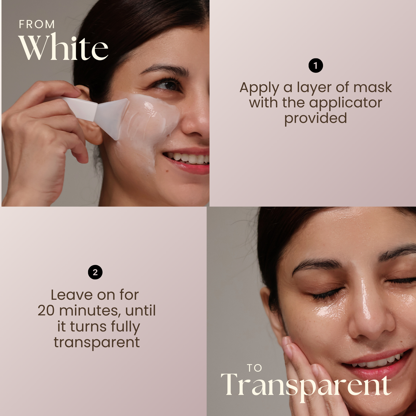 Bundle of 2 - Aura Collagen Mask + Snow Mask (YiWen Group Buy) - Be Balance Malaysia