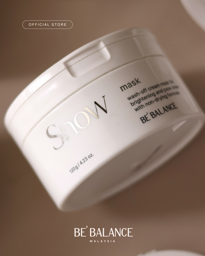 Bundle of 2 - Snow Mask + Sheet Mask (Yi Wen Group Buy) - Be Balance Malaysia