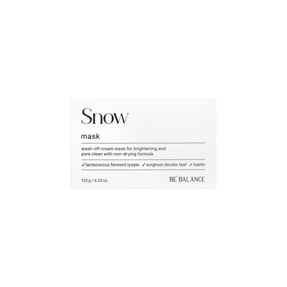 Snow Cream Mask - Be Balance Malaysia