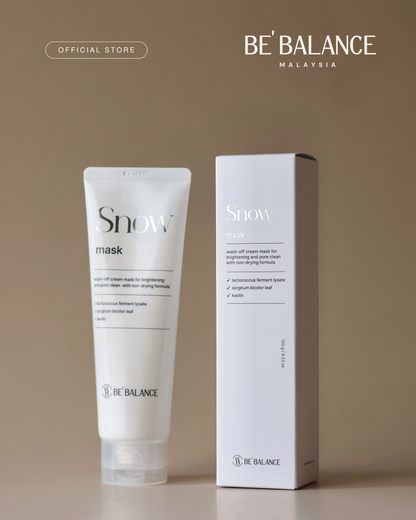 Snow Cream Mask - Be Balance Malaysia