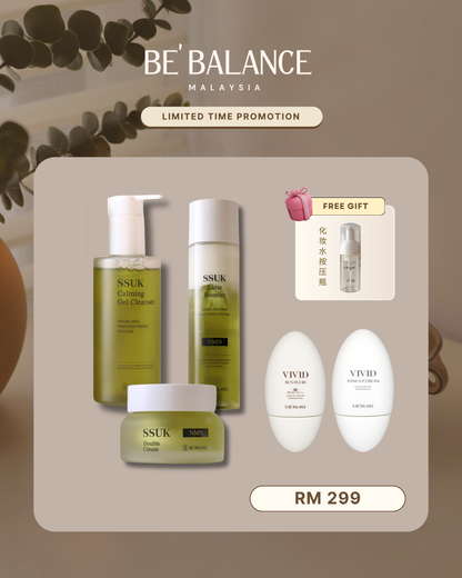 Ultimate Bundle - SSUK 3-Step Routine + Vivid Series - Be Balance Malaysia