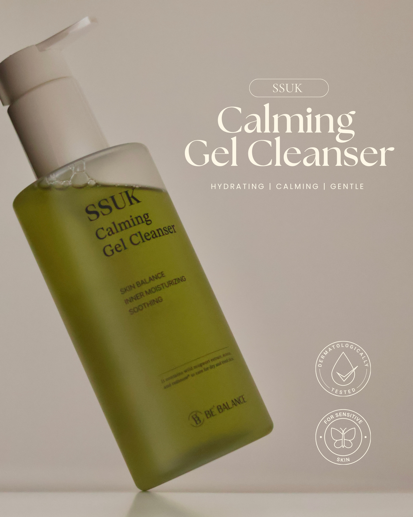 SSUK Calming Gel Cleanser - 200ML (YIWEN'S PICK) - Be Balance Malaysia
