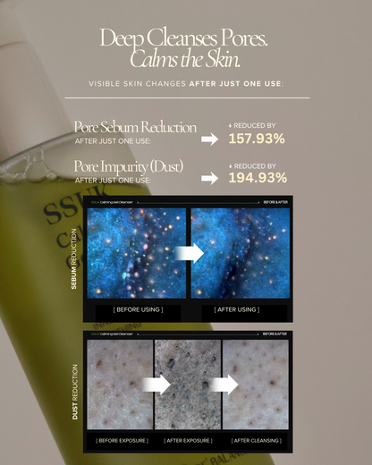 SSUK Calming Gel Cleanser - 200ML (YIWEN'S PICK) - Be Balance Malaysia