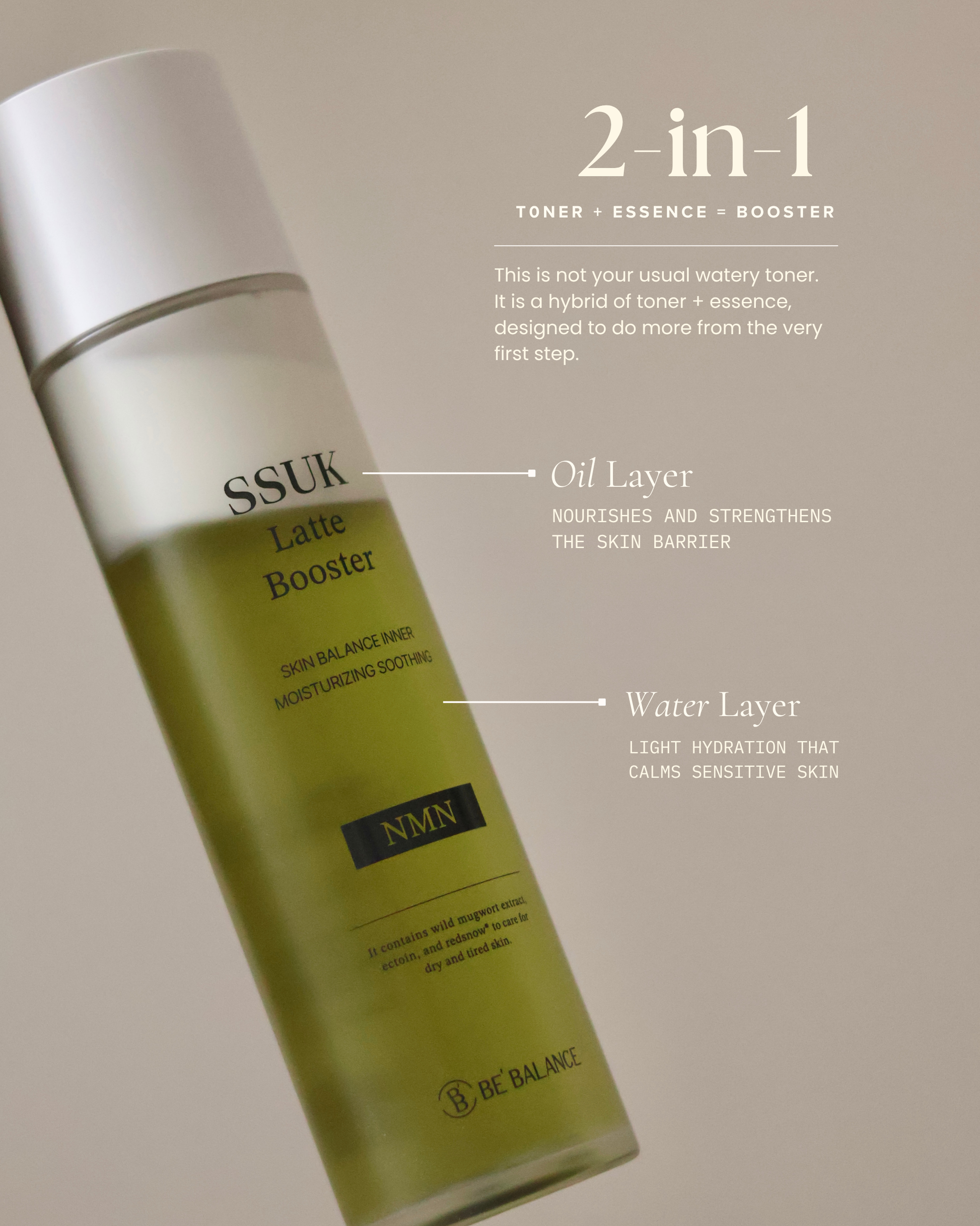 SSUK Latte Booster Toner - 120ML (YIWEN'S PICK) - Be Balance Malaysia