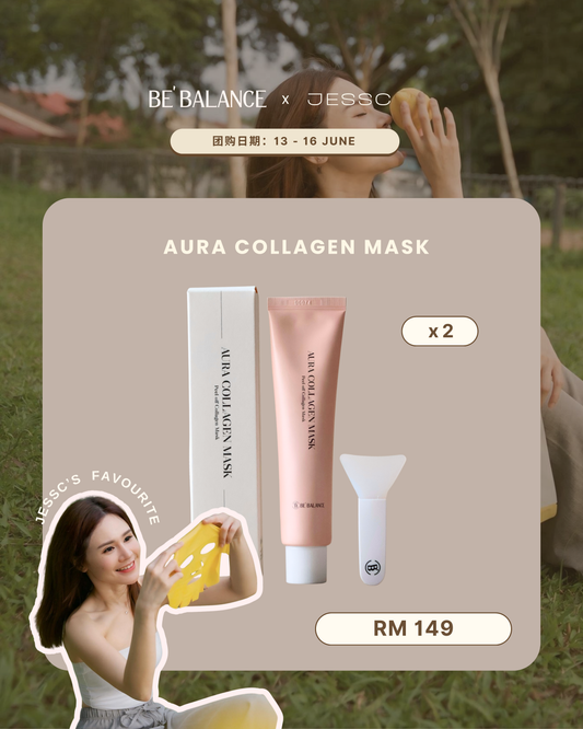 2 x Aura Collagen Mask  (JESSC's PICK) - Be Balance Malaysia