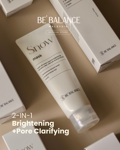 Bundle of 2 - Snow Mask + Aura Collagen Mask (JessC Group Buy) - Be Balance Malaysia