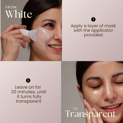 Bundle of 2 - Aura Collagen Mask + Snow Mask (YiWen Group Buy) - Be Balance Malaysia