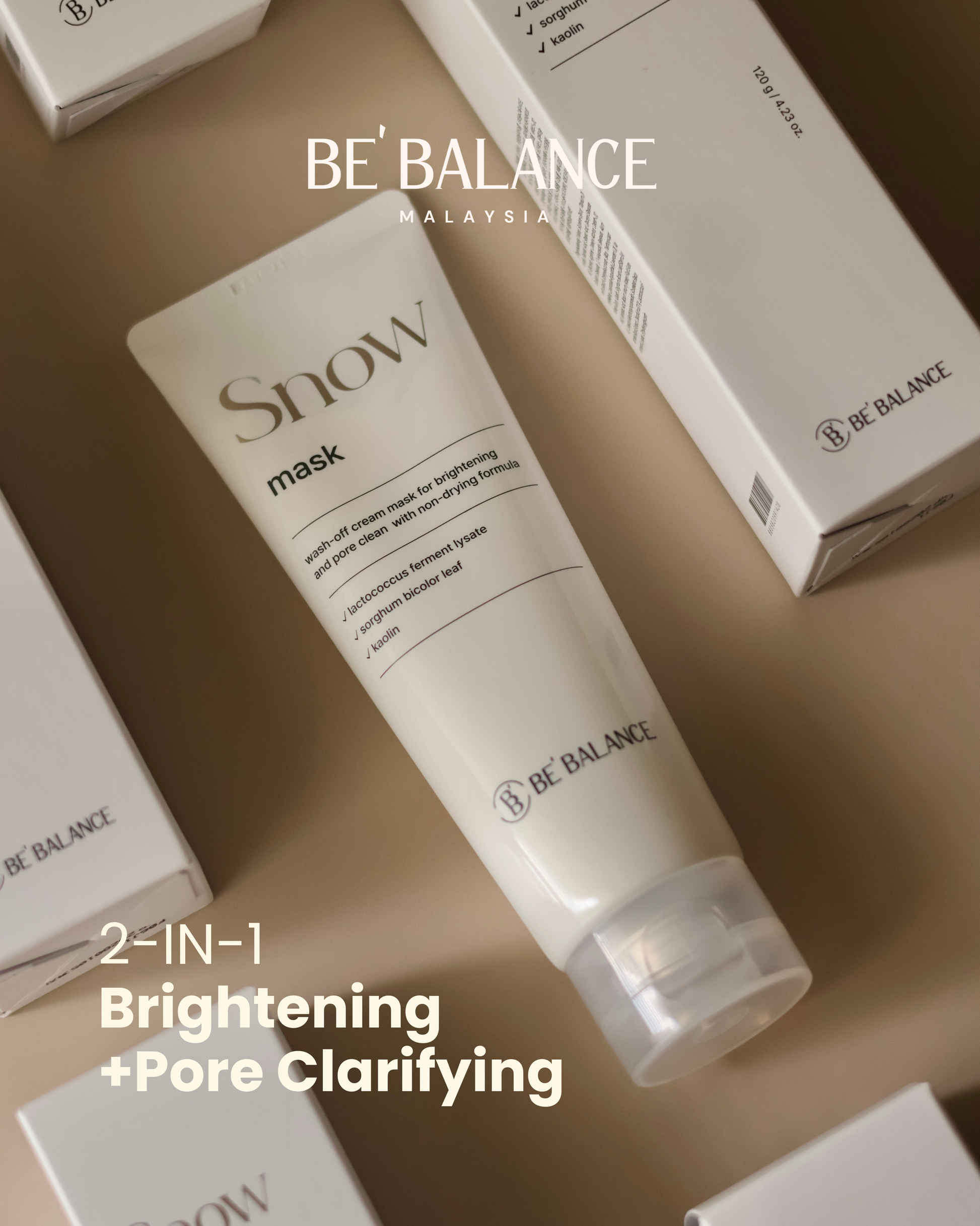Snow Cream Mask (JMIE'S PICK) - Be Balance Malaysia