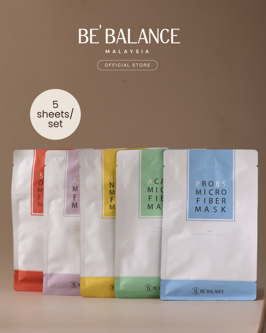 5 Piece x 3-Step Mask (Mix Colors) - Be Balance Malaysia